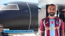 SALAH UÇAKTA TRABZONSPOR FORMASI GİYDİ