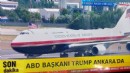 TRUMP’IN UÇAĞI ANKARA’DA