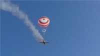 YANGIN ÇIKAN CIRRUS SR22 BÖYLE İNİŞ YAPTI
