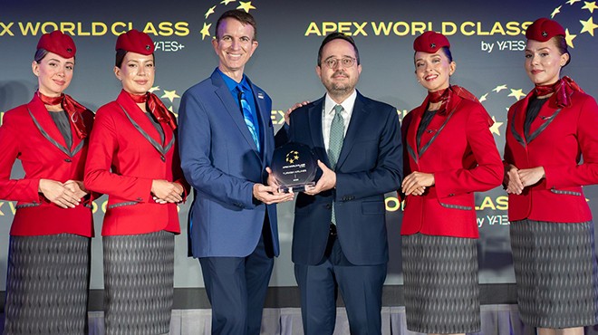 THY 5. KEZ ‘WORLD CLASS’ ÖDÜLÜNÜ ALDI