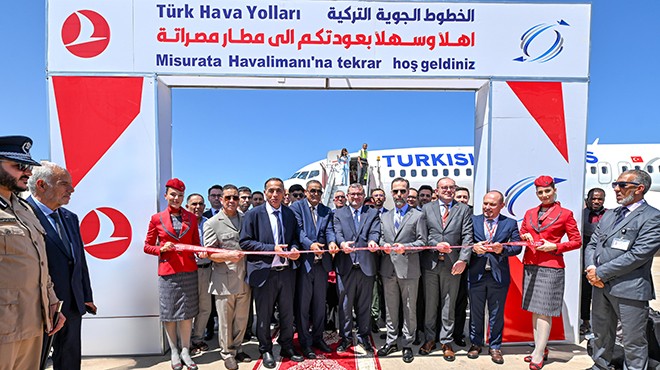 THY MISRATA SEFERLERİNİ BAŞLATTI