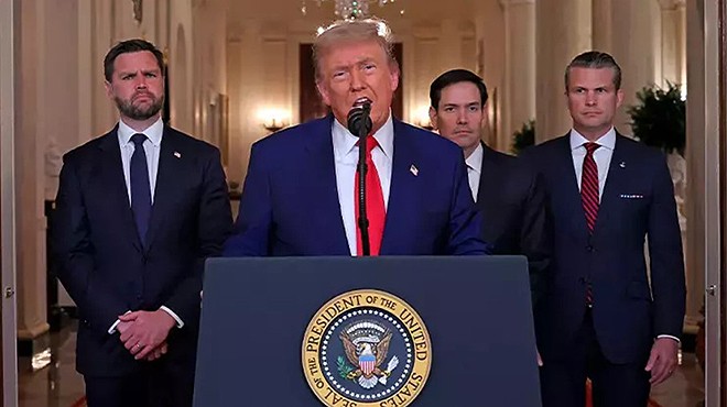 TRUMP SALDIRI SONRASI KONUŞTU