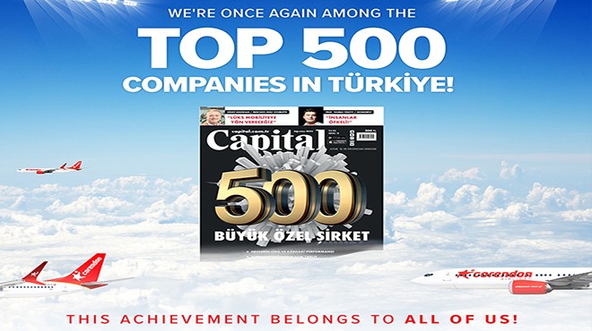 TÜRKİYE’NİN EN BÜYÜK 196. ÖZEL ŞİRKETİ OLDU
