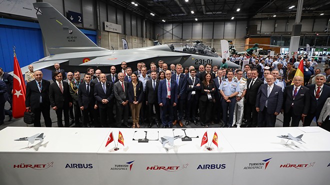 TUSAŞ VE AIRBUS HÜRJET İÇİN İMZALARI ATTI