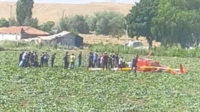 TUSAŞ’A AİT EĞİTİM HELİKOPTERİ DÜŞTÜ