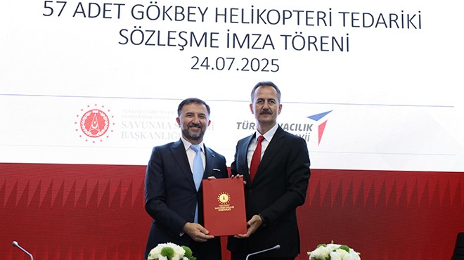 TUSAŞ’TAN SSB’YE 57 GÖKBEY HELİKOPTERİ